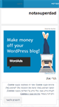 Mobile Screenshot of notasuperdad.com