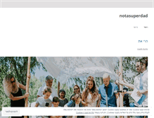 Tablet Screenshot of notasuperdad.com